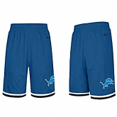 Detroit Lions Blue NFL Men's Shorts,baseball caps,new era cap wholesale,wholesale hats
